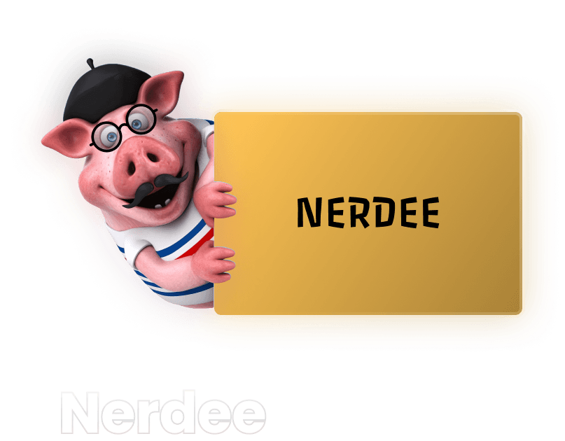 Nerdee mascot